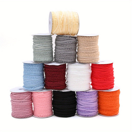 Elastic Lace Ribbon Trim