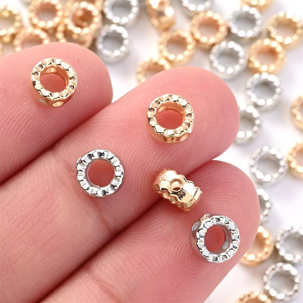 Round CCB Spacer Beads