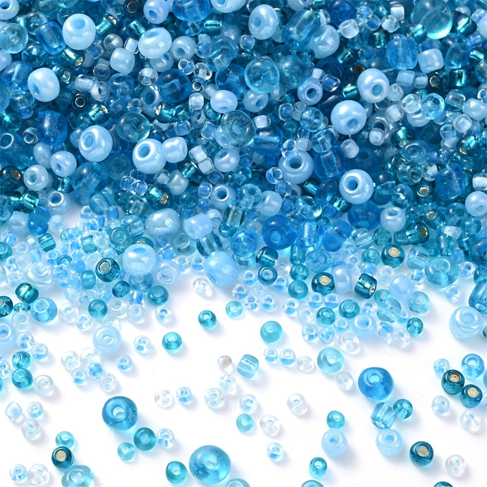 750PCS 2/3/4mm Mixed Glass Beads - 20g
