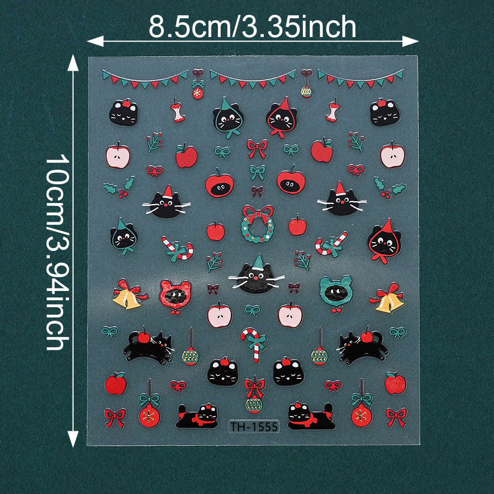 Christmas Nail Art Stickers