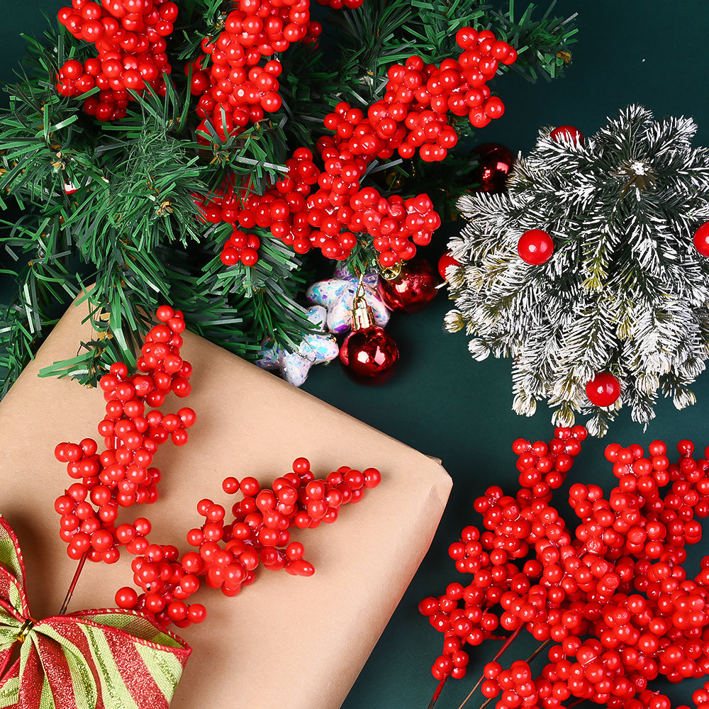 Christmas Red Fruit Tree Skewers
