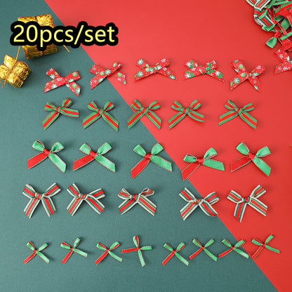 Christmas Mini Satin Ribbon Bows