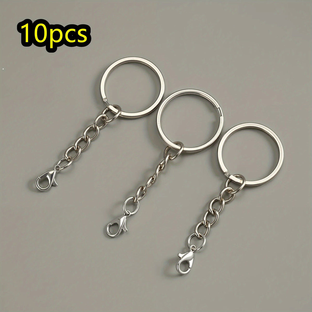 Screw Eye Pin Key Rings