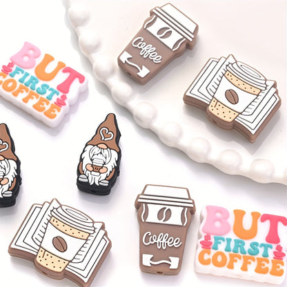 Coffee Gnome Silicone Bead