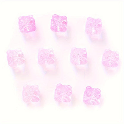 Multi Color Lion Head Acrylic Beads
