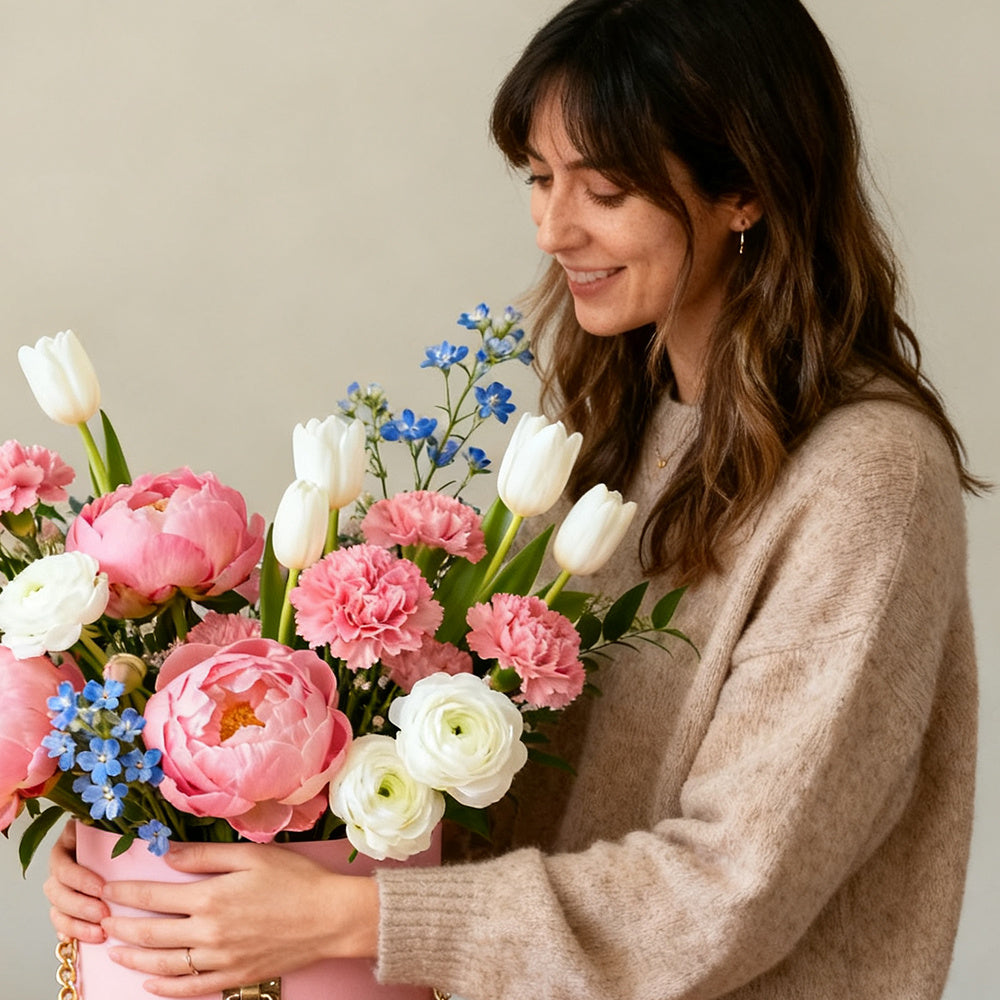 Paper Gift Bouquet Boxes