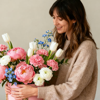 Paper Gift Bouquet Boxes