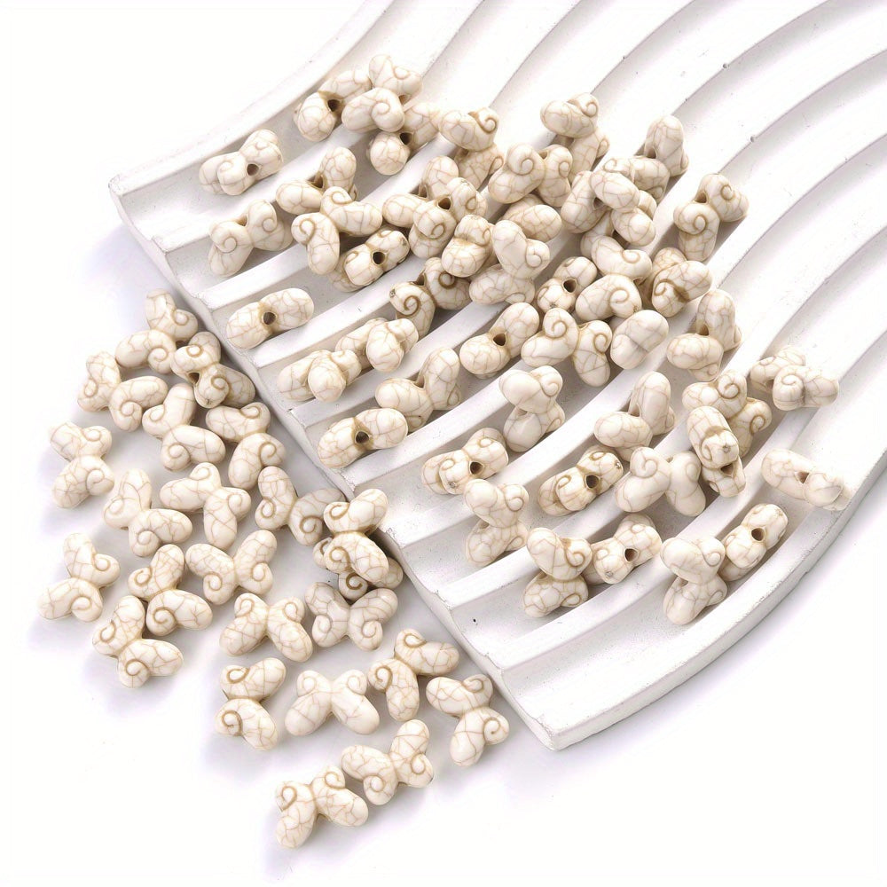 Irregular Acrylic Loose Spacer Beads