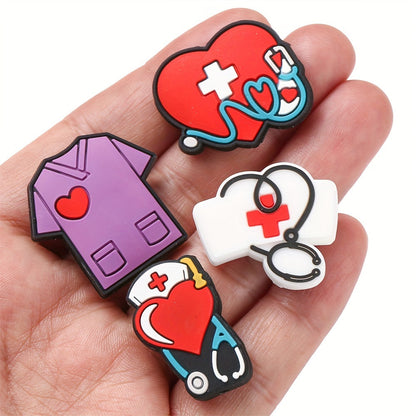 Nurse Theme Silicone Beads