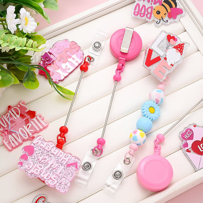 Beadable Badge Reel DIY Kit
