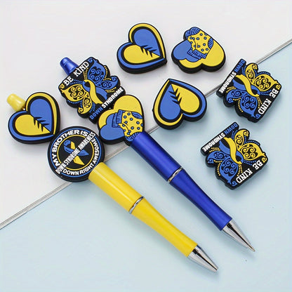 Down Syndrome Awareness Silicone Beads