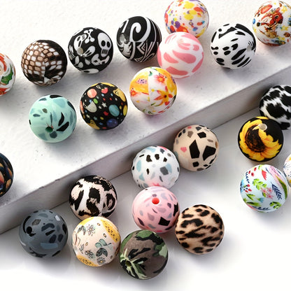 Silicone Jewelry Making Beads