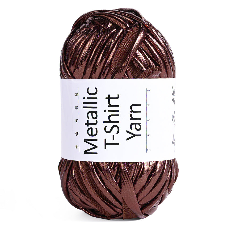 1PC 100g Metallic T-Shirt Yarn