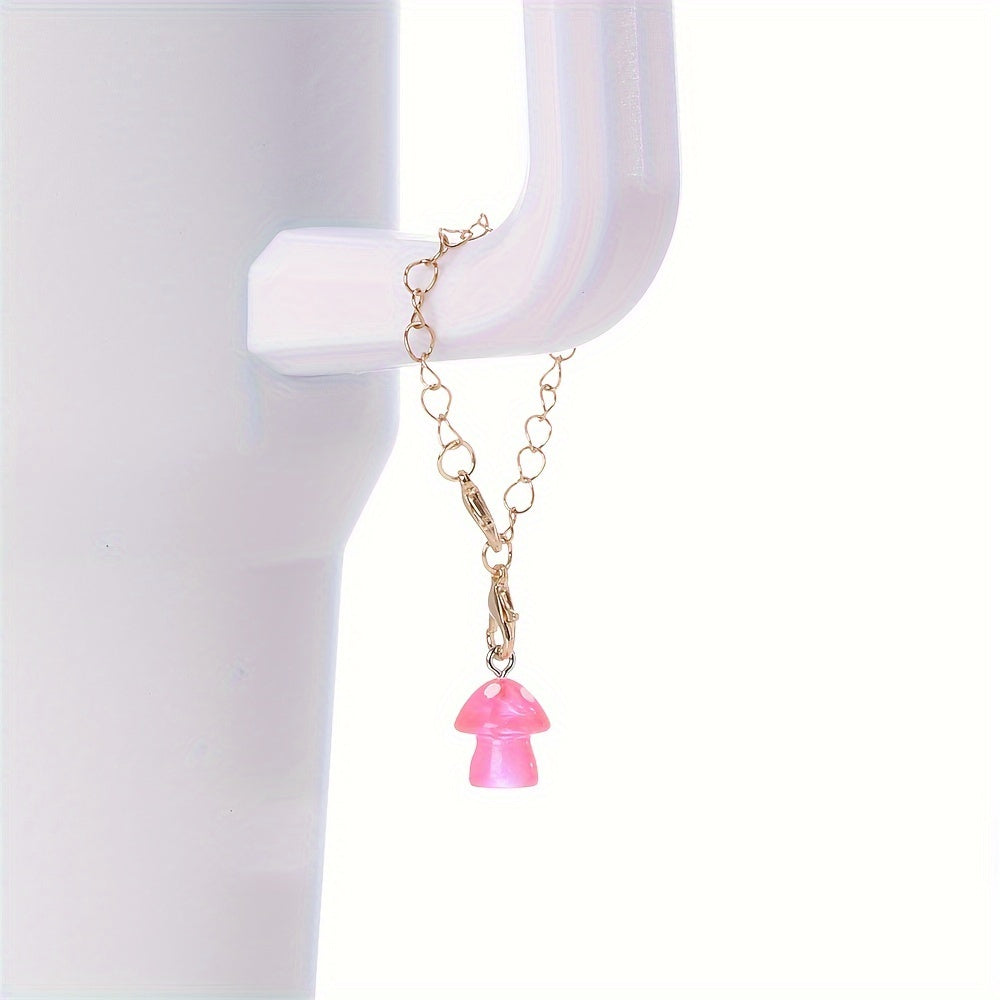 1PC Luminous Resin Mushroom Pendant