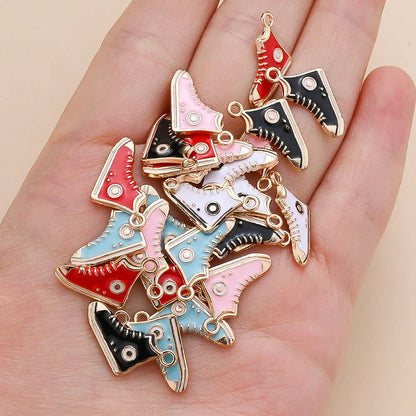 Canvas Shoe Alloy Charms