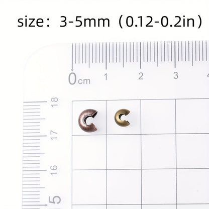 Color Round Overlay Press Joint Beads