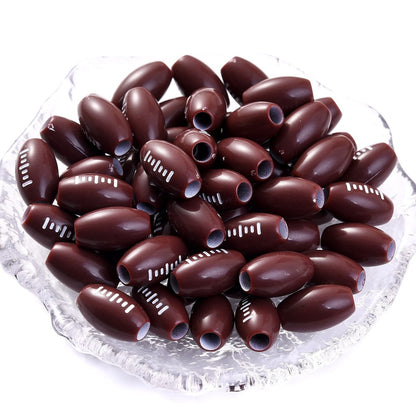 50pcs 39 Styles Mixed Sports Ball Beads