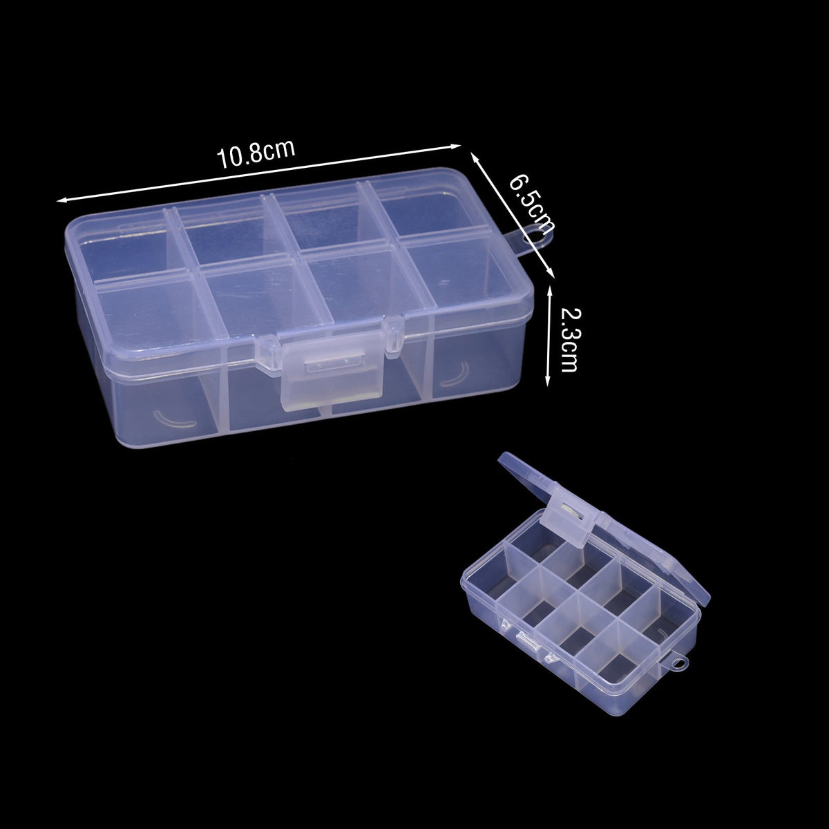 Plastic Jewelry and Craft Storage Box