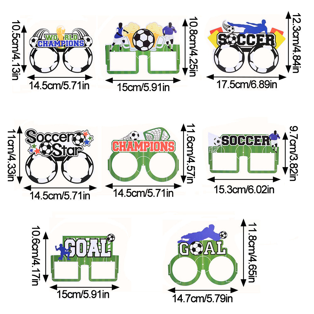 World Soccer Party Glasses