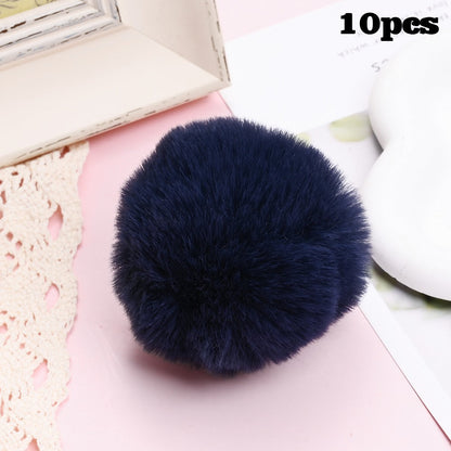 Soft Plush Pom Pom Pendants