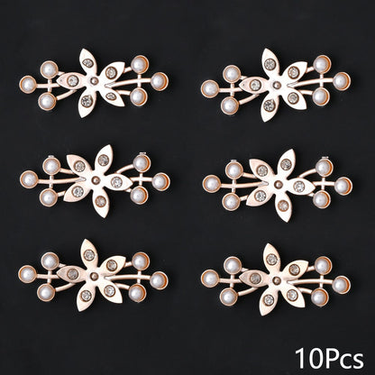 25x44 mm Rose Gold Pearl Plastic Patches