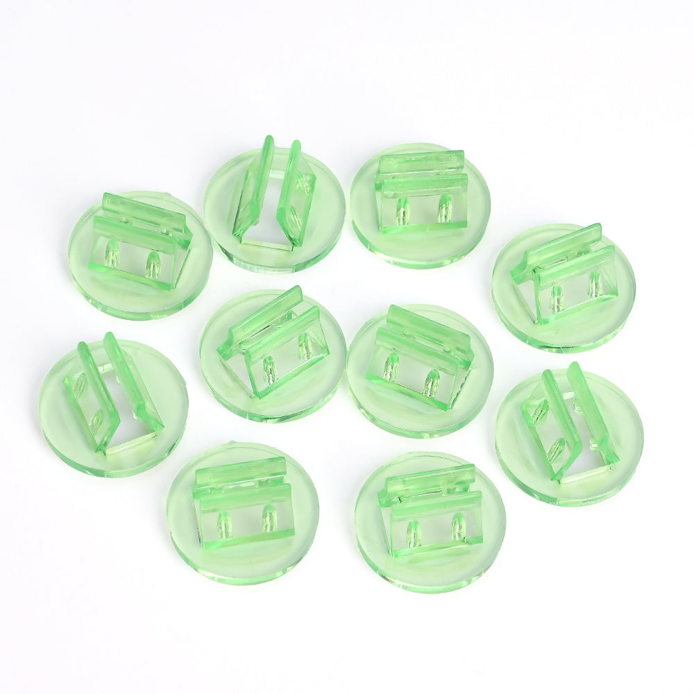 11x20 mm Clear Card Holder Clips
