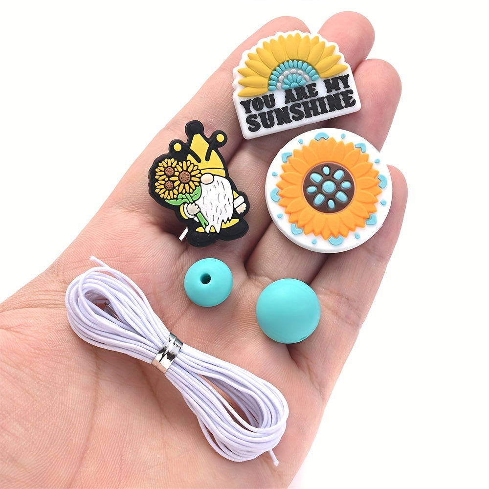 Daisy Series Silicone Beads Set